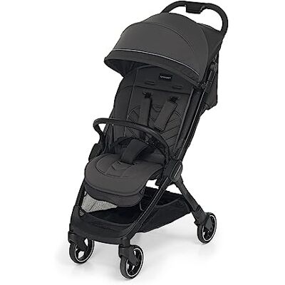 Foppapedretti Cochecito ligero Ciao, para niños 0-22 kg (0-4 años), cierre con 1 mano, autoapoyo, respaldo ajustable, ruedas amortiguadas, portaobjetos, chasis de aluminio, gris Foppapedretti Cochecito ligero Ciao, para niños 0-22 kg (0-4 años), cierre con 1 mano, autoapoyo, respaldo ajustable, ruedas amortiguadas, portaobjetos, chasis de aluminio, gris
