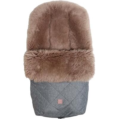 Kaiser Saco de piel de cordero Nelly, piel de cordero cappuccino, gris Kaiser Saco de piel de cordero Nelly, piel de cordero cappuccino, gris
