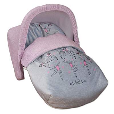 Babyline Saco Portabebé Polar COMPLETO Universal + Capota de Regalo + Cubre arneses de regalo!!!! (Ballerina) Babyline Saco Portabebé Polar COMPLETO Universal + Capota de Regalo + Cubre arneses de regalo!!!! (Ballerina)