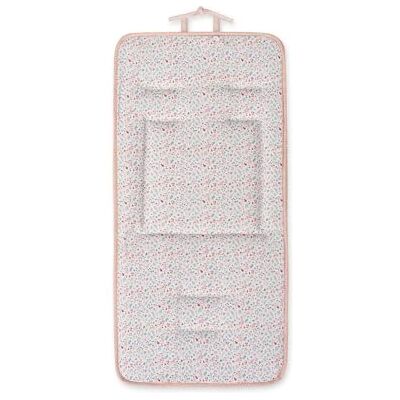 Interbaby Colchoneta para Silla de Paseo Universal Reversible, Estampado Petalos Flores Rosa y Reverso Liso, Cojín de Verano para Cochecito y Asiento de Carro Interbaby Colchoneta para Silla de Paseo Universal Reversible, Estampado Petalos Flores Rosa y Reverso Liso, Cojín de Verano para Cochecito y Asiento de Carro