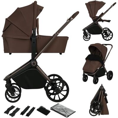 lionelo MIKA PLUS 2 en 1 Cochecito de bebé 0-48 meses hasta 22 kg Capazo hasta 9 kg, Ajuste de Respaldo y Reposapiés, Suspensión, AiryDots, Ruedas de PU giratorias 360° Capota XXL lionelo MIKA PLUS 2 en 1 Cochecito de bebé 0-48 meses hasta 22 kg Capazo hasta 9 kg, Ajuste de Respaldo y Reposapiés, Suspensión, AiryDots, Ruedas de PU giratorias 360° Capota XXL