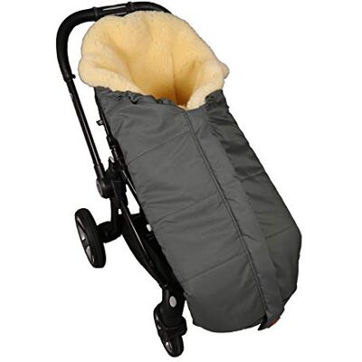 Kaiser Saco de abrigo para cochecito (tamaño XL), color gris Kaiser Saco de abrigo para cochecito (tamaño XL), color gris