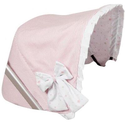 Babyline Sueños Capota de coche para Bugaboo, color rosa Babyline Sueños Capota de coche para Bugaboo, color rosa