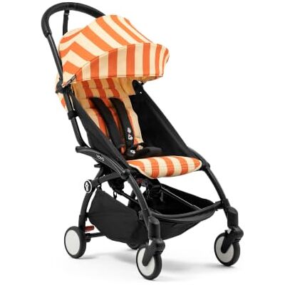 Stokke YOYO³ Silla de Paseo a partir de 6 Meses, Naranja Rayas Capri Silla de paseo ligera 6,2 kg, se pliega con una mano, tamaño cabina de avión, hasta 22 kg, desde 6 meses. Stokke YOYO³ Silla de Paseo a partir de 6 Meses, Naranja Rayas Capri Silla de paseo ligera 6,2 kg, se pliega con una mano, tamaño cabina de avión, hasta 22 kg, desde 6 meses.