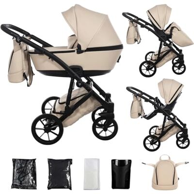 JUNAMA Cochecito 2en1 3en1 4en1 (02 beige, 2en1) JUNAMA Cochecito 2en1 3en1 4en1 (02 beige, 2en1)