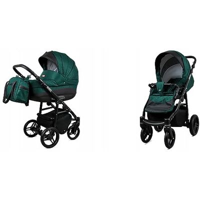 Babylux ® Carrito de Bebé Sistema de Viaje Set 2 en 1 Axel incl. Capazo, Silla de Paseo Cochecito Bolso cambiador, Cubierta para la lluvia, Mosquitera, Portavasos etc. Babylux ® Carrito de Bebé Sistema de Viaje Set 2 en 1 Axel incl. Capazo, Silla de Paseo Cochecito Bolso cambiador, Cubierta para la lluvia, Mosquitera, Portavasos etc.