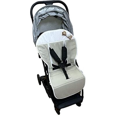 various Colchoneta silla paseo universal transpirable de algodon (Beige+) various Colchoneta silla paseo universal transpirable de algodon (Beige+)