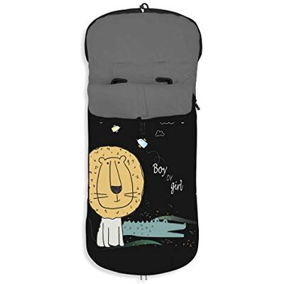 Interbaby Saco Universal León Para Silla De Paseo, Unisex Interbaby Saco Universal León Para Silla De Paseo, Unisex