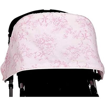 Babyline Bgboo Espagnolo Capota para coche, unisex, color rosa Babyline Bgboo Espagnolo Capota para coche, unisex, color rosa