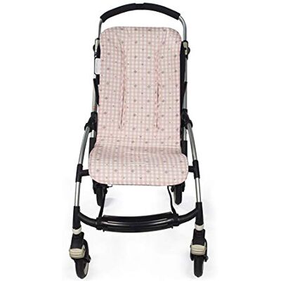 Pasito a Pasito . Colchoneta para Silla de Paseo Yummi. Forro para Silla, Anti-sudoración para el Verano. Uso Universal y Compatible con la Mayoría de los Cochecitos. Color Rosa. Pasito a Pasito . Colchoneta para Silla de Paseo Yummi. Forro para Silla, Anti-sudoración para el Verano. Uso Universal y Compatible con la Mayoría de los Cochecitos. Color Rosa.