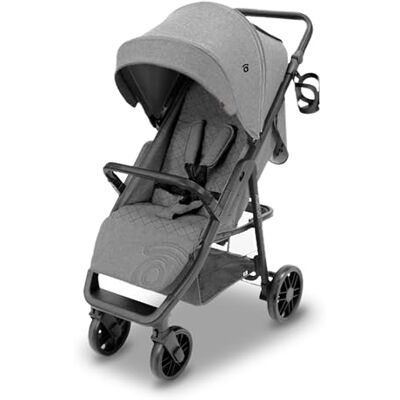 Asalvo NESS 2 Silla de Paseo para bebé, Carrito de paseo con Respaldo Reclinable, Cochecito urbano, Arnés 5 Puntos, SPF50+, Gran Capota con Ventana, Manejable y Máxima Seguridad Hasta 24 kg, Gris Asalvo NESS 2 Silla de Paseo para bebé, Carrito de paseo con Respaldo Reclinable, Cochecito urbano, Arnés 5 Puntos, SPF50+, Gran Capota con Ventana, Manejable y Máxima Seguridad Hasta 24 kg, Gris