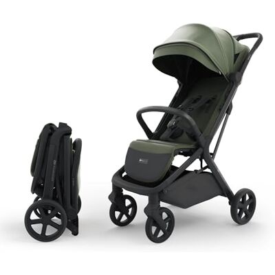Kinderkraft NUBI 3 Silla de paseo compacta y ligera, hasta 22 kg, Buggy, con plegado automático, capota impermeable, UPF50+, Ligero 8,7 kg, posición reclinada, arnés de seguridad de 5 puntos, Verde Kinderkraft NUBI 3 Silla de paseo compacta y ligera, hasta 22 kg, Buggy, con plegado automático, capota impermeable, UPF50+, Ligero 8,7 kg, posición reclinada, arnés de seguridad de 5 puntos, Verde