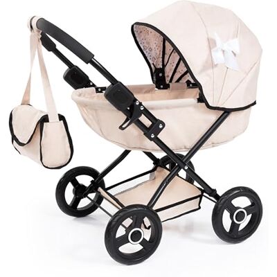 Bayer Design Cochecito de muñecas Cosy, Plegable, Bolsa, Cesta integrada manta y almohada Bayer Design Cochecito de muñecas Cosy, Plegable, Bolsa, Cesta integrada manta y almohada
