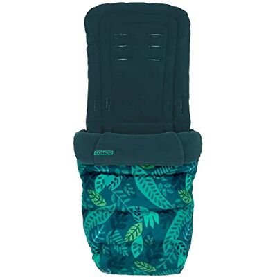 Cosatto Saco universal – Cosy Toes, Cochecito acolchado de lujo para todas las estaciones, cochecito de bebé, forro de cochecito, lavable, con canguro Puch para manos, selva medianoche Cosatto Saco universal – Cosy Toes, Cochecito acolchado de lujo para todas las estaciones, cochecito de bebé, forro de cochecito, lavable, con canguro Puch para manos, selva medianoche