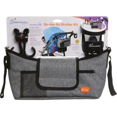 Dreambaby Bolsa de Carrito On-The-Go Gris - Accesorios para Niños Dreambaby Bolsa de Carrito On-The-Go Gris - Accesorios para Niños