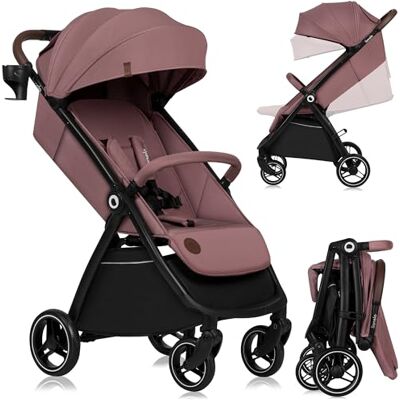 lionelo INGRID Silla de paseo hasta 22 kg de 6 meses a 4 años Grandes ruedas giratorias 360° Suspensión total Se puede plegar con una mano Respaldo y reposapiés ajustables Capota XXL grande (Pink) lionelo INGRID Silla de paseo hasta 22 kg de 6 meses a 4 años Grandes ruedas giratorias 360° Suspensión total Se puede plegar con una mano Respaldo y reposapiés ajustables Capota XXL grande (Pink)