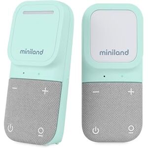 Miniland Vigilabebés de Audio Digitalk Lite, Monitor para Bebés con Audio Bidireccional, Alcance 300 m Miniland Vigilabebés de Audio Digitalk Lite, Monitor para Bebés con Audio Bidireccional, Alcance 300 m