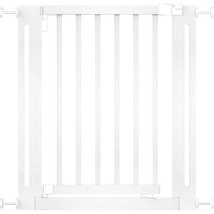 Safetots Puerta Elegante de Seguridad de Madera para Bebés, Blanca, 71cm 79cm, Puerta de Seguridad con Ajuste por Presión, Puerta para Bebés Safetots Puerta Elegante de Seguridad de Madera para Bebés, Blanca, 71cm 79cm, Puerta de Seguridad con Ajuste por Presión, Puerta para Bebés