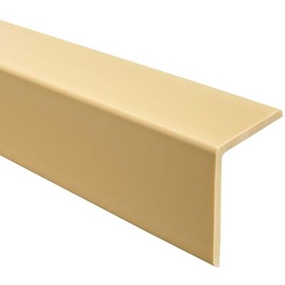 Garmin Perfil Angular PVC Rígido 27x27 mm sin Adhesivo Crema, 200 cm Perfil angular robusto y protector de esquinas para muebles, estanterías y cantos de mesa, protege de golpes y arañazos Garmin Perfil Angular PVC Rígido 27x27 mm sin Adhesivo Crema, 200 cm Perfil angular robusto y protector de esquinas para muebles, estanterías y cantos de mesa, protege de golpes y arañazos