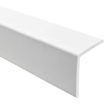 Garmin Perfil Angular PVC Rígido 27x27 mm sin Adhesivo Blanco, 180 cm Perfil angular robusto y protector de esquinas para muebles, estanterías y cantos de mesa, protege de golpes y arañazos Garmin Perfil Angular PVC Rígido 27x27 mm sin Adhesivo Blanco, 180 cm Perfil angular robusto y protector de esquinas para muebles, estanterías y cantos de mesa, protege de golpes y arañazos