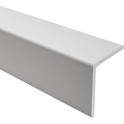 Garmin Perfil Angular PVC Rígido 27x27 mm sin Gris Claro, 200 cm Perfil angular robusto y protector de esquinas para muebles, estanterías y cantos de mesa, protege de golpes y arañazos Garmin Perfil Angular PVC Rígido 27x27 mm sin Gris Claro, 200 cm Perfil angular robusto y protector de esquinas para muebles, estanterías y cantos de mesa, protege de golpes y arañazos
