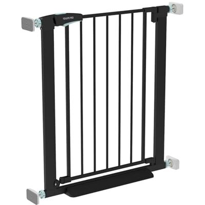 YEAUPE PRO Barrera de Seguridad Niños Escalera a Presión 74–78 CM, Puerta Seguridad Bebés, Valla Seguridad Infantil Sin Taladros Taladrar, Apertura Una Mano, Doble Bloqueo, Negro YEAUPE PRO Barrera de Seguridad Niños Escalera a Presión 74–78 CM, Puerta Seguridad Bebés, Valla Seguridad Infantil Sin Taladros Taladrar, Apertura Una Mano, Doble Bloqueo, Negro