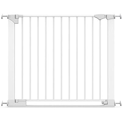 Safetots Puerta De Seguridad SafeStep, Blanca, 89cm 96cm, Puerta de Seguridad Extra Baja, Puerta Extra Ancha de 74cm, Puerta de Una Sola Pieza Extra Ancha para Escaleras, Pasillos y Puertas Safetots Puerta De Seguridad SafeStep, Blanca, 89cm 96cm, Puerta de Seguridad Extra Baja, Puerta Extra Ancha de 74cm, Puerta de Una Sola Pieza Extra Ancha para Escaleras, Pasillos y Puertas