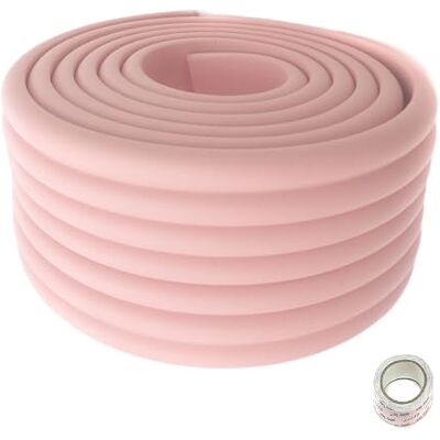 HIMRY Universal Protector Espuma, 200cm x 80mm x 8mm Multiusos anticolisión Protección Espuma Rollo para Bebés niños, No Tóxico, Seguridad Protectores Superficie & Bordes, Rosado, HIMRY Universal Protector Espuma, 200cm x 80mm x 8mm Multiusos anticolisión Protección Espuma Rollo para Bebés niños, No Tóxico, Seguridad Protectores Superficie & Bordes, Rosado,