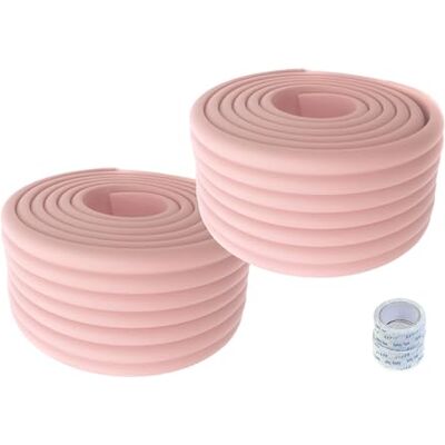 HIMRY Universal Protector Espuma, 400cm x 80mm x 8mm Multiusos anticolisión Protección Espuma Rollo para Bebés niños, No Tóxico Seguridad Protectores Superficie & Bordes, 2x2m, Rosado KXD7002-pink HIMRY Universal Protector Espuma, 400cm x 80mm x 8mm Multiusos anticolisión Protección Espuma Rollo para Bebés niños, No Tóxico Seguridad Protectores Superficie & Bordes, 2x2m, Rosado KXD7002-pink