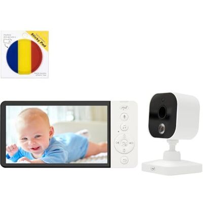PNI Vídeo vigilabebés BM500 Pantalla 5 Pulgadas inalámbrico 2,4 GHz y Bandera Sticky Pad PNI Vídeo vigilabebés BM500 Pantalla 5 Pulgadas inalámbrico 2,4 GHz y Bandera Sticky Pad