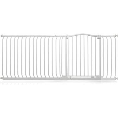 Safetots Barrera de Tope Curvo para Bebés, 189cm 198cm, Blanca Mate, Barrera de Presión para Escaleras, Barrera de Seguridad para Bebés para Barreras, Instalación Fácil Safetots Barrera de Tope Curvo para Bebés, 189cm 198cm, Blanca Mate, Barrera de Presión para Escaleras, Barrera de Seguridad para Bebés para Barreras, Instalación Fácil