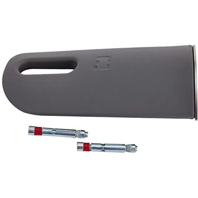 SARO Protector de esquinas (plástico, 380 mm de altura), color gris SARO Protector de esquinas (plástico, 380 mm de altura), color gris