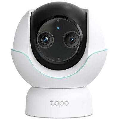 Tapo C840 Cámara Inteligente de Lentes Dobles – Monitor para Bebé 2 K 4 MP + 1080p, Pan/Tilt, Visión Nocturna Invisible, Detección AI, Audio Bidireccional Tapo C840 Cámara Inteligente de Lentes Dobles – Monitor para Bebé 2 K 4 MP + 1080p, Pan/Tilt, Visión Nocturna Invisible, Detección AI, Audio Bidireccional