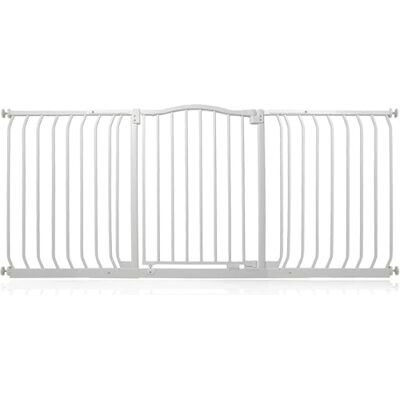 Safetots Barrera de Tope Curvo para Bebés, 161cm 170cm, Blanca Mate, Barrera de Presión para Escaleras, Barrera de Seguridad para Bebés para Barreras, Instalación Fácil Safetots Barrera de Tope Curvo para Bebés, 161cm 170cm, Blanca Mate, Barrera de Presión para Escaleras, Barrera de Seguridad para Bebés para Barreras, Instalación Fácil