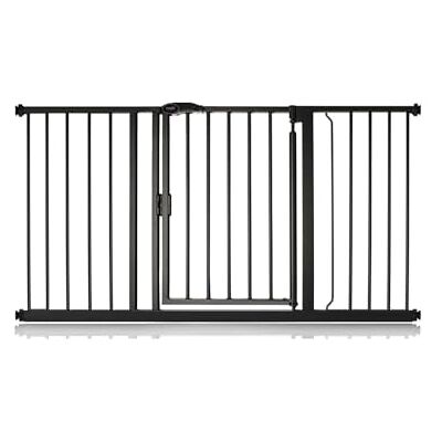 Bettacare Puerta de Seguridad con Cierre Automático, 139,8cm 146,8cm, Negra Mate, Puerta de Seguridad con Ajuste a Presión, Puerta de Bebé, Barrera de Seguridad para Puertas Pasillos y Espacios Bettacare Puerta de Seguridad con Cierre Automático, 139,8cm 146,8cm, Negra Mate, Puerta de Seguridad con Ajuste a Presión, Puerta de Bebé, Barrera de Seguridad para Puertas Pasillos y Espacios