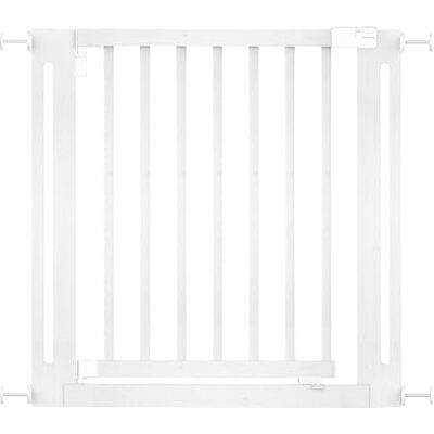 Safetots Puerta Elegante de Seguridad de Madera para Bebés, Blanca, 79cm 87cm, Puerta de Seguridad con Ajuste por Presión, Puerta Extra Ancha de 57cm, Puerta de Una Sola Pieza Extra Ancha Safetots Puerta Elegante de Seguridad de Madera para Bebés, Blanca, 79cm 87cm, Puerta de Seguridad con Ajuste por Presión, Puerta Extra Ancha de 57cm, Puerta de Una Sola Pieza Extra Ancha