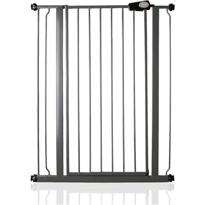 Bettacare Barrera de Seguridad Estrecha Para Niños y Mascotas, 81,4cm 89cm, Gris Pizarra, Puerta Extra Alta de 104cm de Altura Bettacare Barrera de Seguridad Estrecha Para Niños y Mascotas, 81,4cm 89cm, Gris Pizarra, Puerta Extra Alta de 104cm de Altura