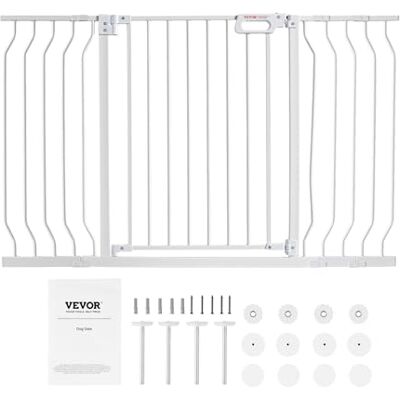VEVOR Barrera de Seguridad Extensible Ancho de 74,9-129 cm Altura de 76,2 cm Cierre Automático Puerta de Escalera sin Taladrar Ancho de Apertura de 533 mm a 180° Valla para Niños para Interior VEVOR Barrera de Seguridad Extensible Ancho de 74,9-129 cm Altura de 76,2 cm Cierre Automático Puerta de Escalera sin Taladrar Ancho de Apertura de 533 mm a 180° Valla para Niños para Interior