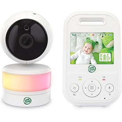 LeapFrog with Macchina Photografica, Pan and Tilt Video, 2.8 Polici Display, Visione nottura, portata 300 m, 12H Long Battery Life, Sonno Lenitivo Canzoni LeapFrog with Macchina Photografica, Pan and Tilt Video, 2.8 Polici Display, Visione nottura, portata 300 m, 12H Long Battery Life, Sonno Lenitivo Canzoni