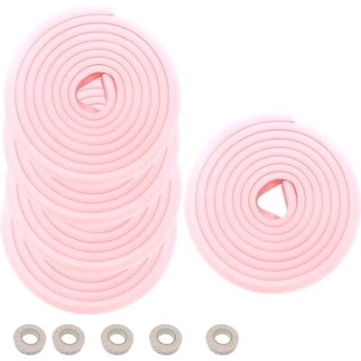 HIMRY 25 Metros Protector Borde Espuma Forma de L para Mesa Borde, anticolisión Tira para Bebés y niños, Seguridad para niño y Bebe, 5x5m, Rosa, KD7000 Pink HIMRY 25 Metros Protector Borde Espuma Forma de L para Mesa Borde, anticolisión Tira para Bebés y niños, Seguridad para niño y Bebe, 5x5m, Rosa, KD7000 Pink