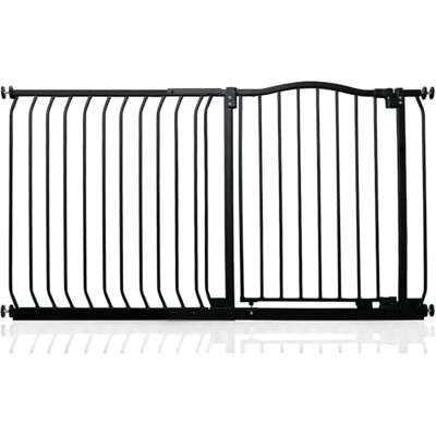 Safetots Barrera de Tope Curvo para Bebés, 134cm 143cm, Negra Mate, Barrera de Presión para Escaleras, Barrera de Seguridad para Bebés para Barreras, Instalación Fácil Safetots Barrera de Tope Curvo para Bebés, 134cm 143cm, Negra Mate, Barrera de Presión para Escaleras, Barrera de Seguridad para Bebés para Barreras, Instalación Fácil