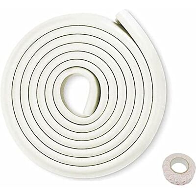 HIMRY Protector de Bordes (5 m, Forma de L), Color Blanco HIMRY Protector de Bordes (5 m, Forma de L), Color Blanco