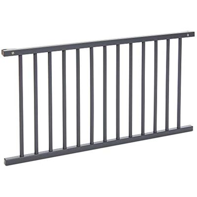 babybay Rejilla de cierre para cuna, apta para modelo Boxspring XXL, lacado gris pizarra babybay Rejilla de cierre para cuna, apta para modelo Boxspring XXL, lacado gris pizarra