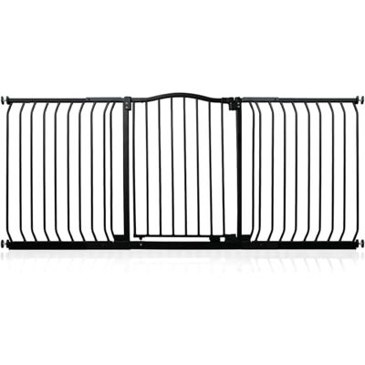 Safetots Barrera de Tope Curvo para Bebés, 179cm 188cm, Negra Mate, Barrera de Presión para Escaleras, Barrera de Seguridad para Bebés para Barreras, Instalación Fácil Safetots Barrera de Tope Curvo para Bebés, 179cm 188cm, Negra Mate, Barrera de Presión para Escaleras, Barrera de Seguridad para Bebés para Barreras, Instalación Fácil