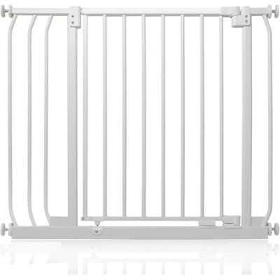 Safetots Barrera Elite de Seguridad para Bebés, 80cm 89cm, Blanca Mate, Barrera de Presión para Escaleras, Puerta de Seguridad para Bebés para Puertas, Pasillos y Espacios, Barrera de Seguridad Safetots Barrera Elite de Seguridad para Bebés, 80cm 89cm, Blanca Mate, Barrera de Presión para Escaleras, Puerta de Seguridad para Bebés para Puertas, Pasillos y Espacios, Barrera de Seguridad