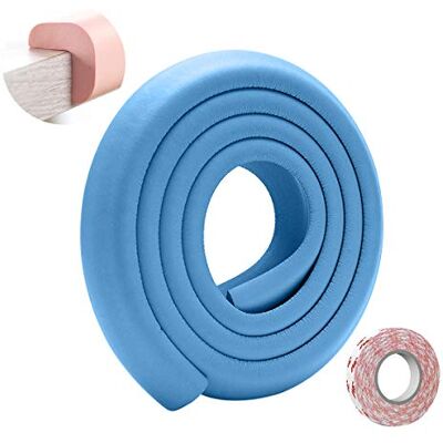 SONARIN Protector Para Esquinas y Bordes,Bebe Protecciones Borde Cobertura 2m/ 6,6 pies, Protectores de Bordes de mesas para Muebles,Forma de L con cinta adhesiva fuerte(Azul) SONARIN Protector Para Esquinas y Bordes,Bebe Protecciones Borde Cobertura 2m/ 6,6 pies, Protectores de Bordes de mesas para Muebles,Forma de L con cinta adhesiva fuerte(Azul)