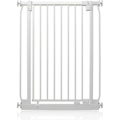 Safetots Barrera Extra Alta Elite de Seguridad para Bebés, 71cm 80cm, Blanca Mate, Extra Alta de 100cm de Altura, Barrera de Presión para Escaleras, Puerta de Seguridad para Bebés para Puertas Safetots Barrera Extra Alta Elite de Seguridad para Bebés, 71cm 80cm, Blanca Mate, Extra Alta de 100cm de Altura, Barrera de Presión para Escaleras, Puerta de Seguridad para Bebés para Puertas