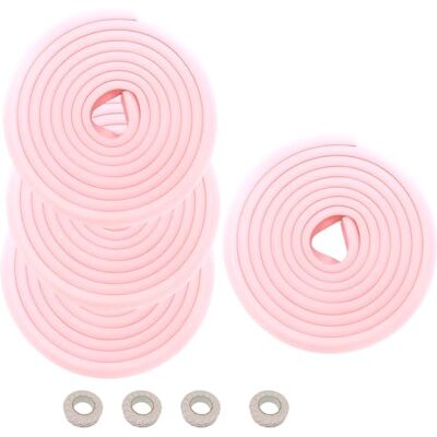 HIMRY 20 Metros Protector Borde Espuma Forma de L para Mesa Borde, anticolisión Tira para Bebés y niños, Seguridad para niño y Bebe, 4x5m, Rosa, KD7000 Pink HIMRY 20 Metros Protector Borde Espuma Forma de L para Mesa Borde, anticolisión Tira para Bebés y niños, Seguridad para niño y Bebe, 4x5m, Rosa, KD7000 Pink