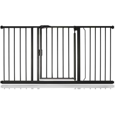 Bettacare Puerta de Seguridad con Cierre Automático, 147cm 154cm, Negra Mate, Puerta de Seguridad con Ajuste a Presión, Puerta de Bebé, Barrera de Seguridad para Puertas Pasillos y Espacios Bettacare Puerta de Seguridad con Cierre Automático, 147cm 154cm, Negra Mate, Puerta de Seguridad con Ajuste a Presión, Puerta de Bebé, Barrera de Seguridad para Puertas Pasillos y Espacios