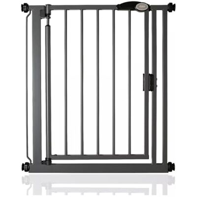 Bettacare Puerta para Mascotas con Cierre Automático, 68,5cm 75cm, Gris Pizarra, Puerta de Escalera de Ajuste a Presión para Perros y Cachorros, Barrera de Seguridad para Puertas Bettacare Puerta para Mascotas con Cierre Automático, 68,5cm 75cm, Gris Pizarra, Puerta de Escalera de Ajuste a Presión para Perros y Cachorros, Barrera de Seguridad para Puertas